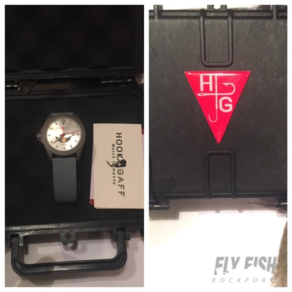 Hook and Gaff Watch Company Fly Fish Rockport