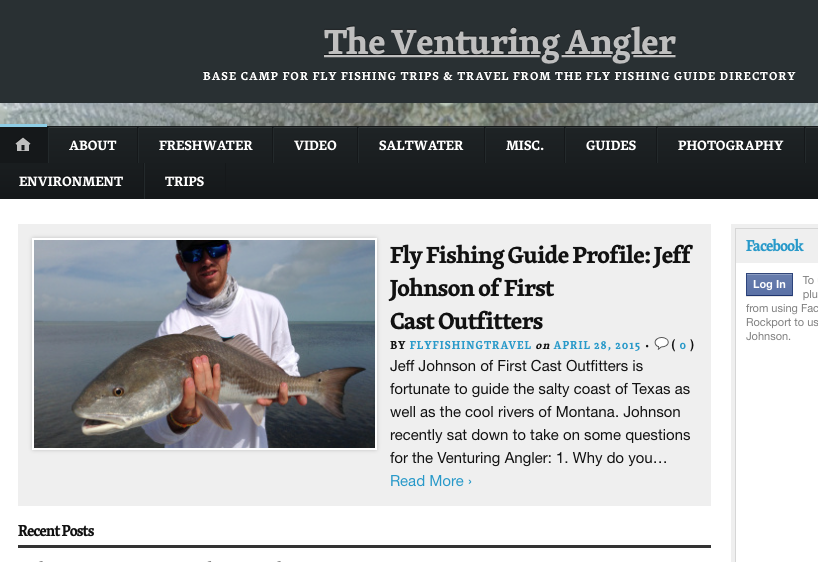 First Cast Outfitters, FirstCastOutfitters, Fly Fish Rockport, FlyFishRockport, Venturing Angler, The Venturing Angler