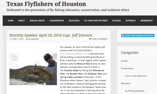 Texas Fly Fishers - Fly Fish Rockport