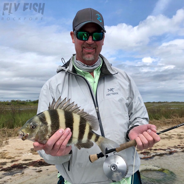 Fly fishing for sheepshead Fly fishing for sheepshead