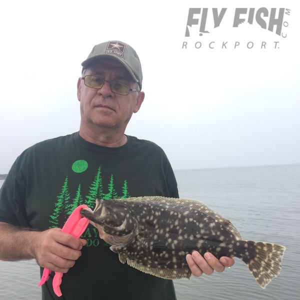 Texas Flounder on Fly