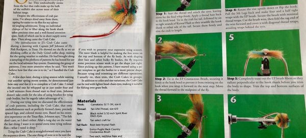 Southwest Fly Fishing Magazine JJ's Crabcake Special
