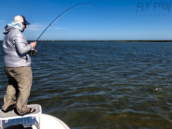 Winter Fly Fishing in Rockport Texas