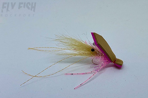 Grizzly Shrimp Brown,Discount Saltwater Flies, For Fly Fishing Redfish