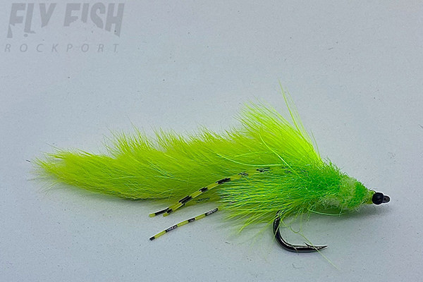 JJ's Tarpon Toad Fly Chartreuse