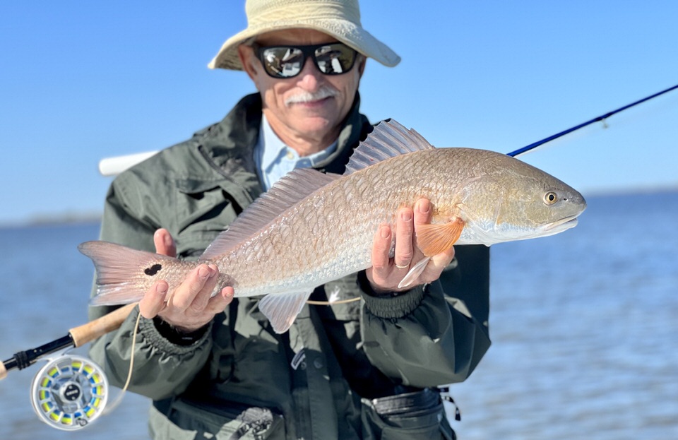Winter Redfish Fly Fishing Texas