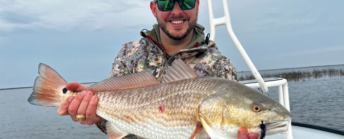 January Redfishing Rockport Texas