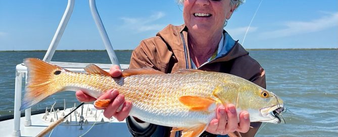 Spring Redfishing Rockport Texas